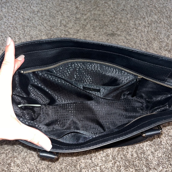 Kate Spade Black Leather Tote - Picture 3 of 5